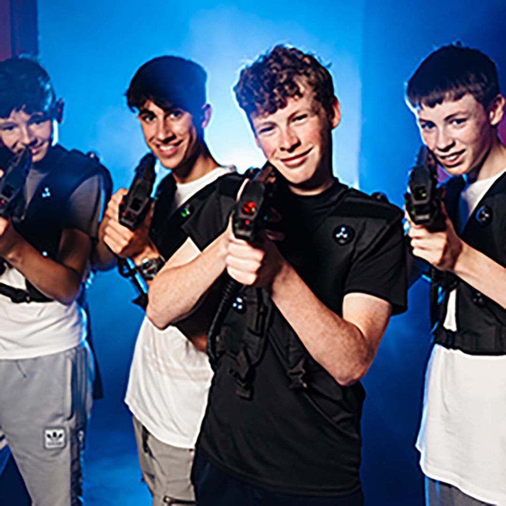 laser tag group day out