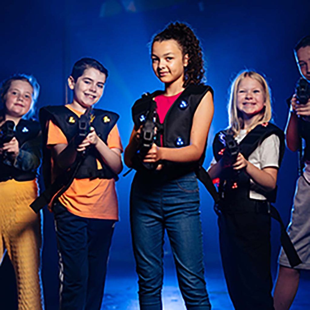 laser tag party