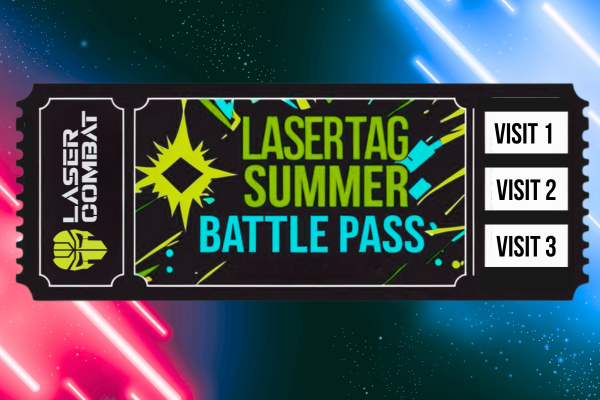 Fun All Summer Holiday! Laser Tag Pass for Ages 6+